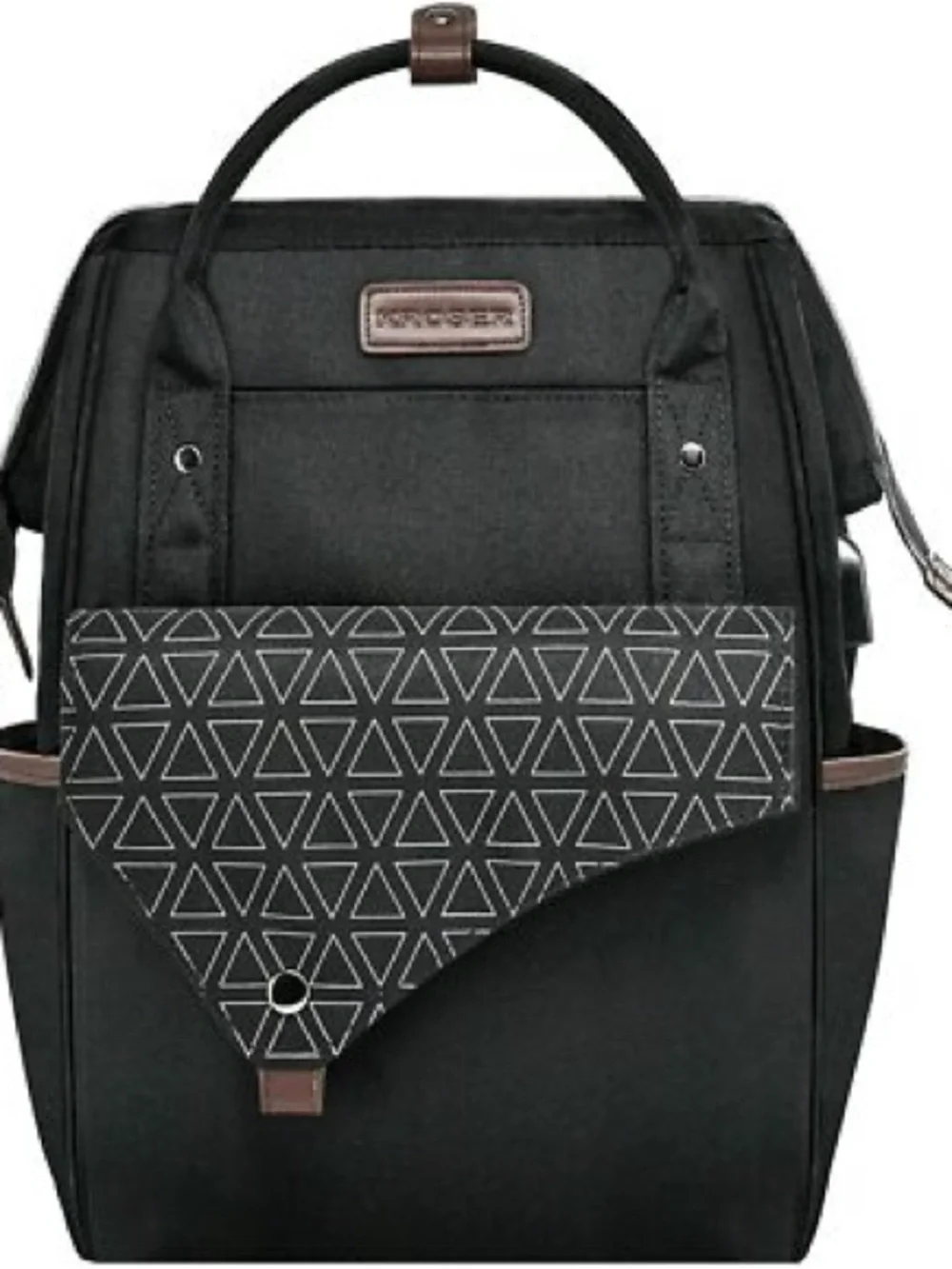 Fabulous Kroser Backpack w Geometric Front Flap. Lots of Compartments. Nice!!